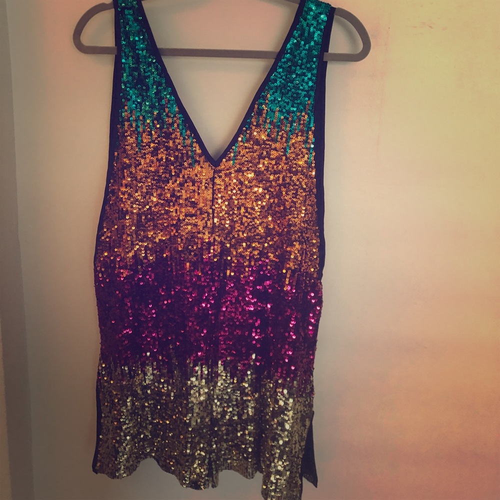 Sequined Romper